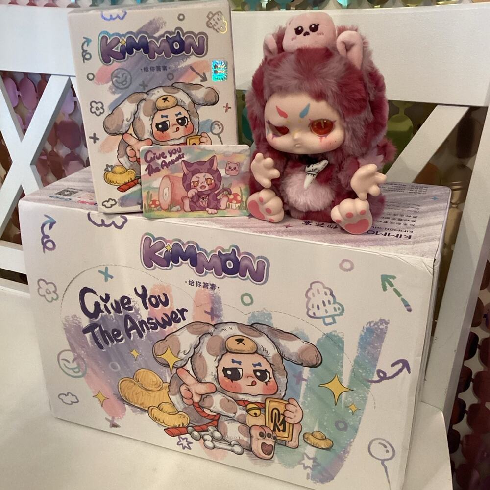 KIMMON Give You The Answer Series Blind Box Plush “Savage Growth”